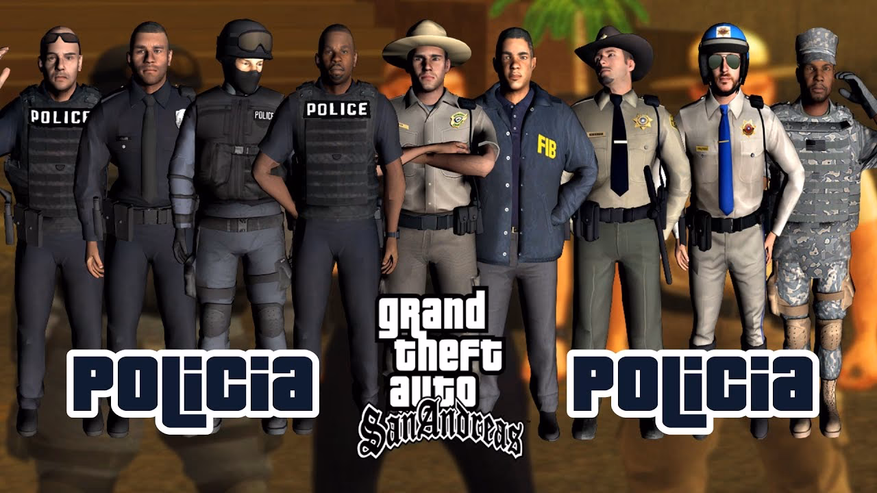 ¿Qué es el uniforme de policía en GTA San Andreas?