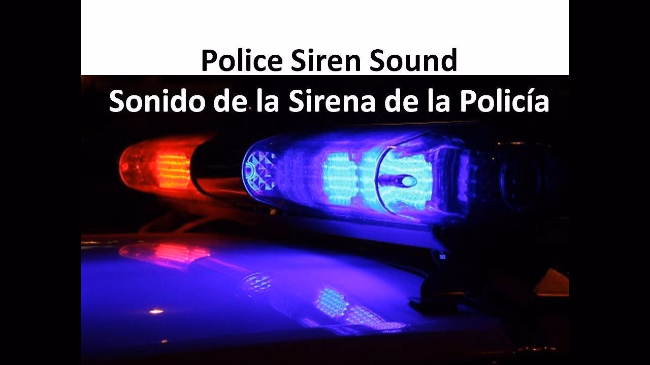 ¿Cómo se proyecta el sonido de una sirena en un vehículo de emergencia?