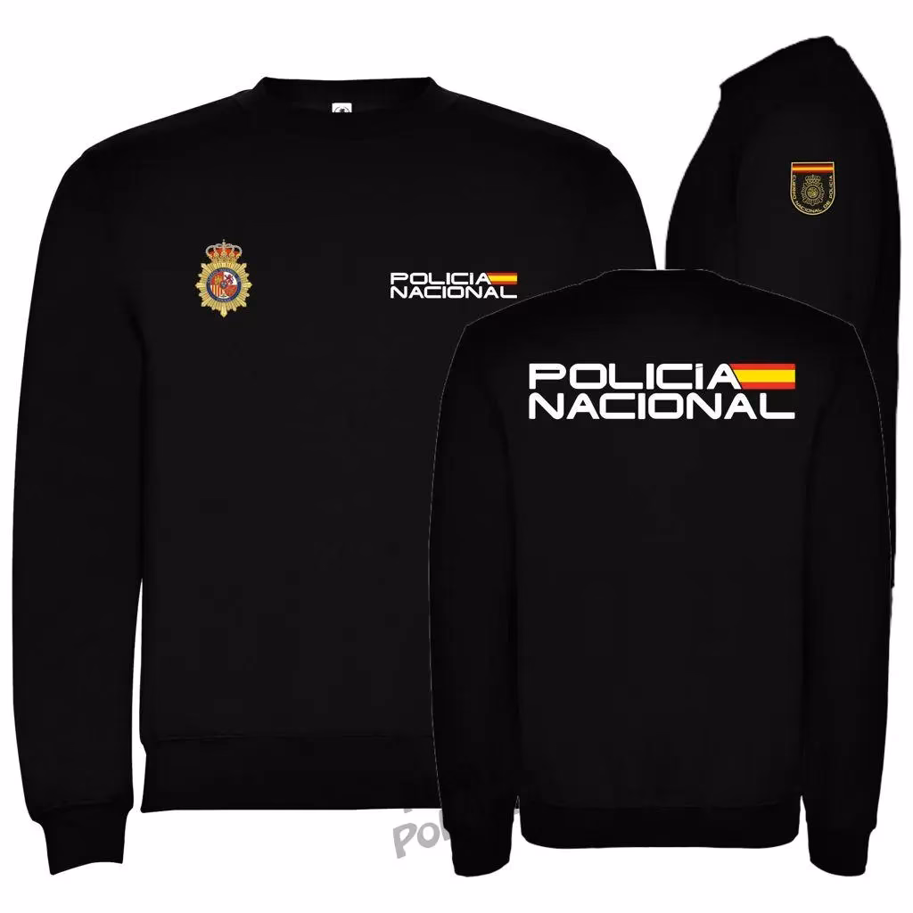 ¿Cuántos productos tiene la sudadera del Cuerpo Nacional de policía?