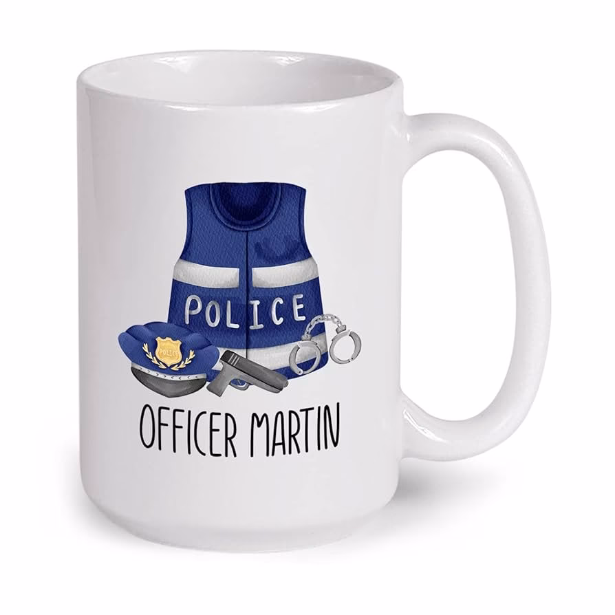 ¿Cuál es la mejor taza para regalar a la policía?