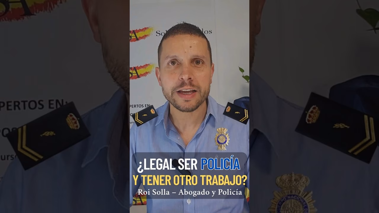 ¿Se pueden tener policías nacionales yguardias civiles un segundo empleo?